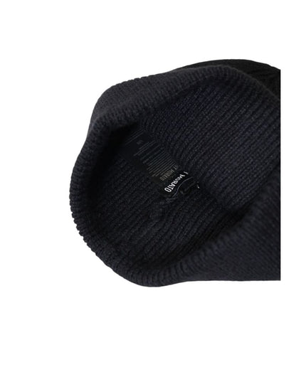 Antony Morato Black Wool Cap (Baseball Hat)