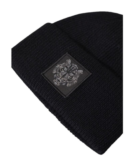 Antony Morato Black Wool Cap (Baseball Hat)