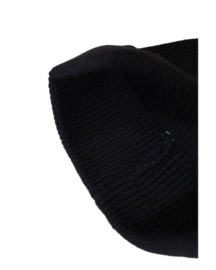Antony Morato Black Wool Cap (Baseball Hat)