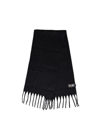 Antony Morato Black Polyester Scarf