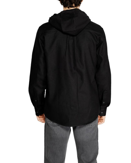 Antony Morato Black Cotton Shell Jacket