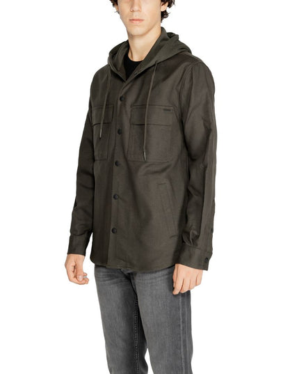 Antony Morato Green Cotton Shell Jacket