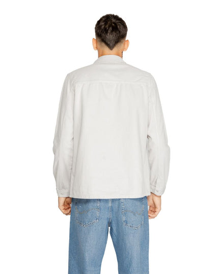 Antony Morato Gray Cotton Dress Shirt