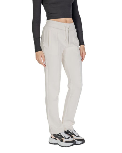 Guess Active Cream Cotton Joggers (Workout Pants)