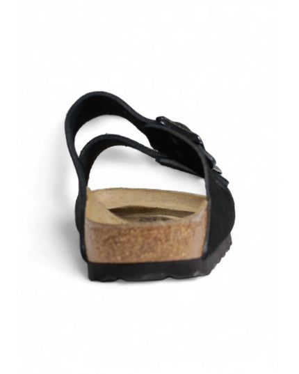 Birkenstock Black Suede Leather Sandals
