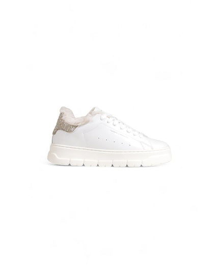 Crime London White Leather Sneaker