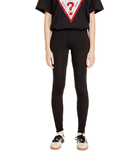 Jacqueline De Yong Black Cotton Leggings