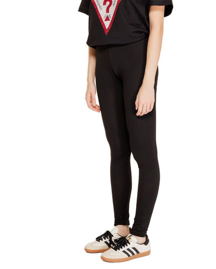 Jacqueline De Yong Black Cotton Leggings