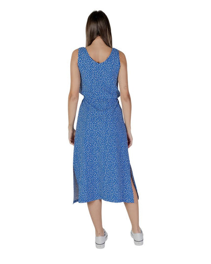 B.Young White Cotton Long Dress