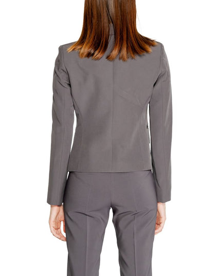 Rinascimento Gray Polyester Blazer
