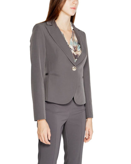 Rinascimento Gray Polyester Blazer