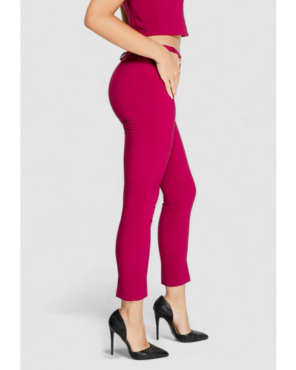 Rinascimento Bordeaux Polyester Casual Pants