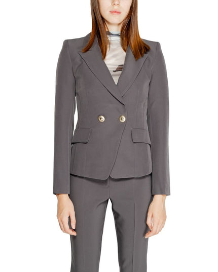 Rinascimento Gray Polyester Blazer