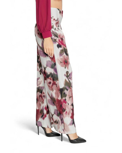 Rinascimento Bordeaux Polyester Casual Pants