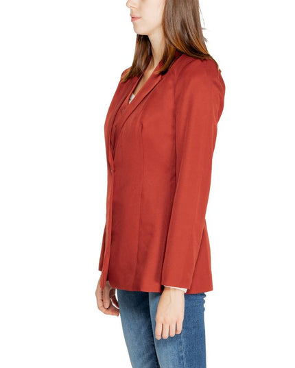 Vero Moda Red Polyester Blazer