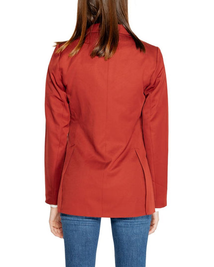 Vero Moda Red Polyester Blazer