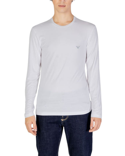 Emporio Armani Underwear White Modal Long Sleeve T-Shirt