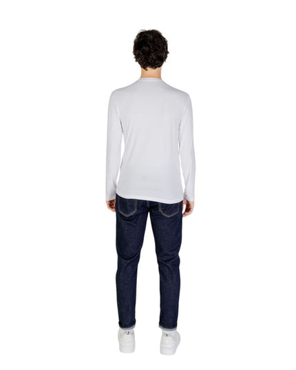 Emporio Armani Underwear White Modal Long Sleeve T-Shirt
