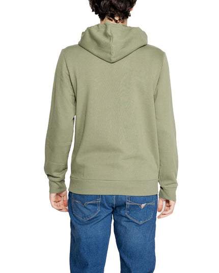 Emporio Armani Underwear Green Cotton Hoodie