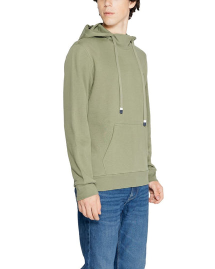 Emporio Armani Underwear Green Cotton Hoodie
