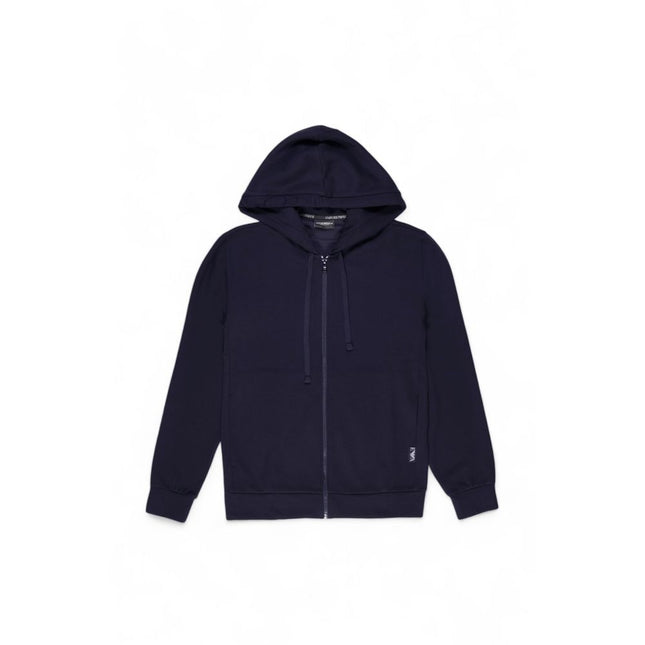 Emporio Armani Underwear Blue Polyester Hoodie