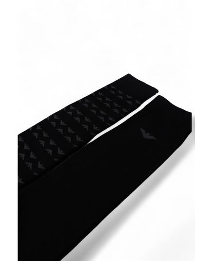 Emporio Armani Underwear Black Cotton Socks