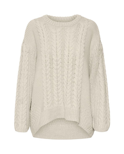 Vero Moda Beige Cotton Sweatshirt