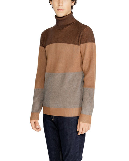 Hamaki-Ho Brown Viscose Turtleneck