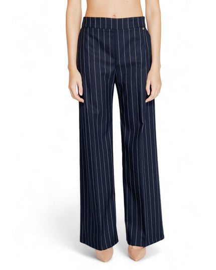 Rinascimento Blue Polyester Dress Pants