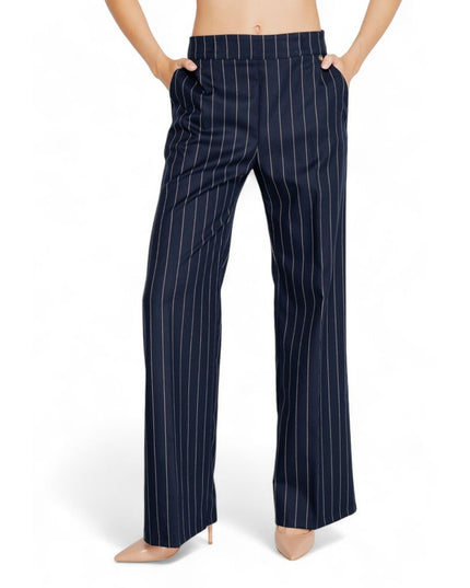 Rinascimento Blue Polyester Dress Pants