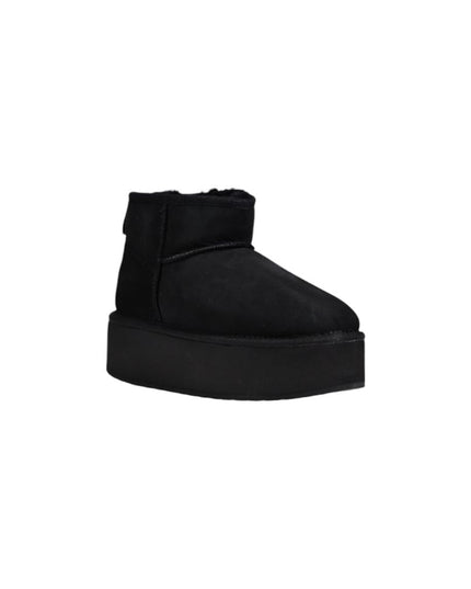 EMU Australia Black Leather Ankle Boots