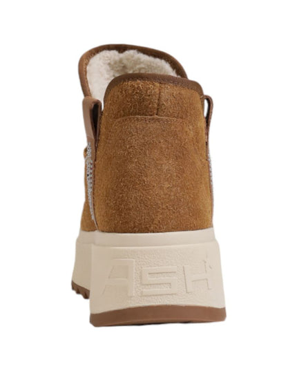 ASH Brown Suede Leather Ankle Boots