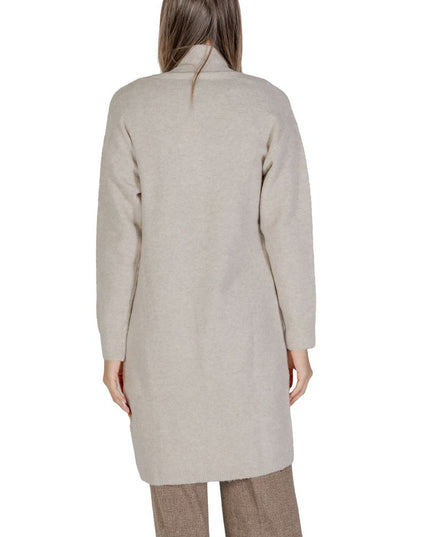 Morgan De Toi Beige Polyester Cardigan