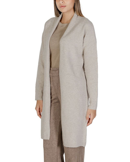 Morgan De Toi Beige Polyester Cardigan