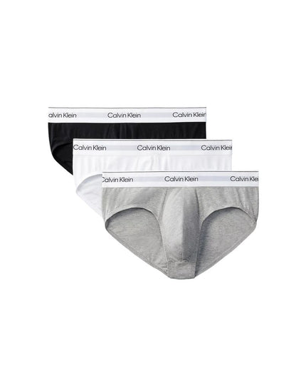 Calvin Klein Underwear Gray Cotton Briefs