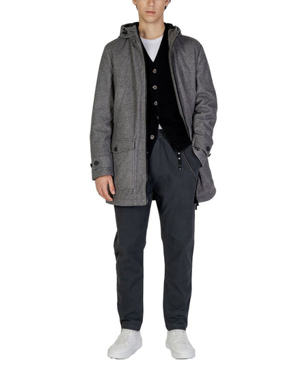 Hamaki-Ho Gray Polyester Coat