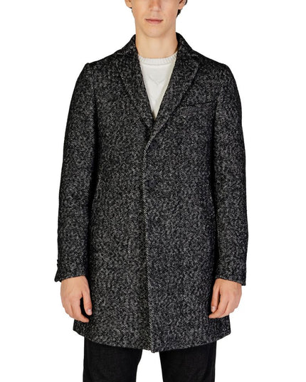 Hamaki-Ho Black Polyester Coat