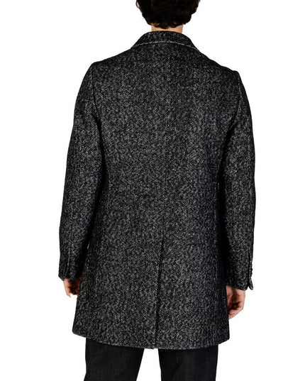 Hamaki-Ho Black Polyester Coat