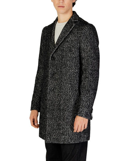 Hamaki-Ho Black Polyester Coat