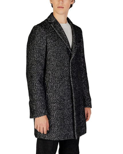 Hamaki-Ho Black Polyester Coat