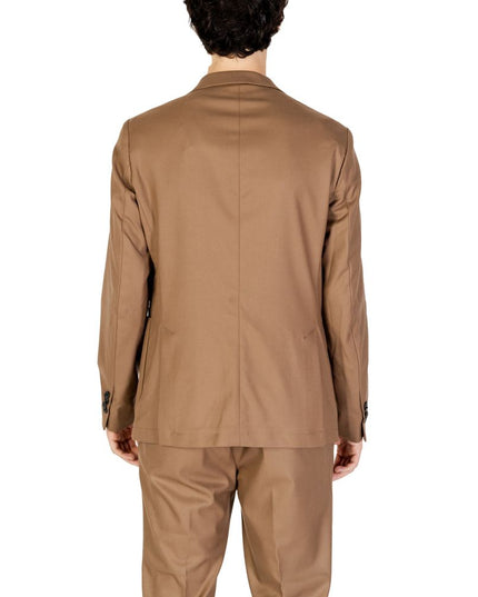 Hamaki-Ho Beige Polyester Blazer