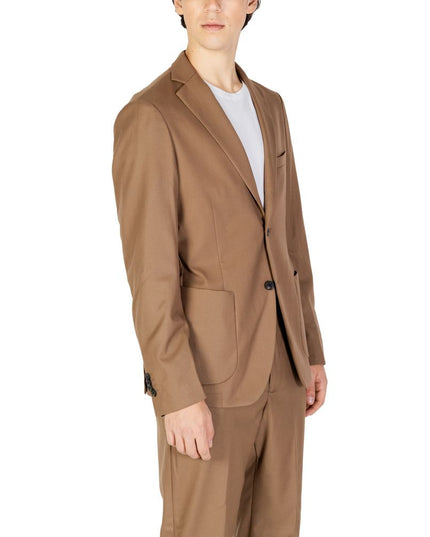 Hamaki-Ho Beige Polyester Blazer