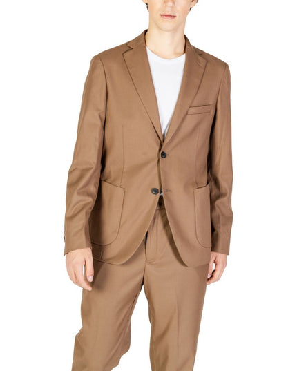 Hamaki-Ho Beige Polyester Blazer