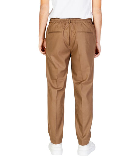 Hamaki-Ho Beige Polyester Casual Pants