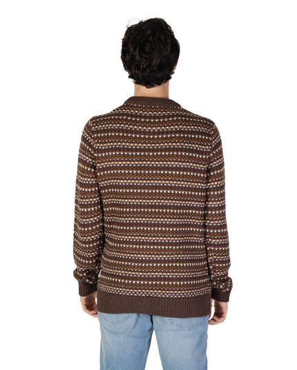 Only & Sons Brown Cotton Sweatshirt