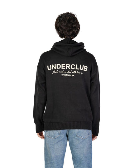 Underclub Black Cotton Sweatshirt