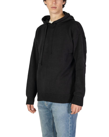 Underclub Black Cotton Sweatshirt