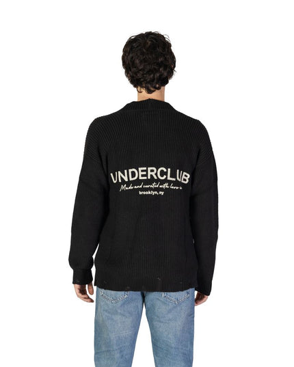 Underclub Black Cotton Cardigan