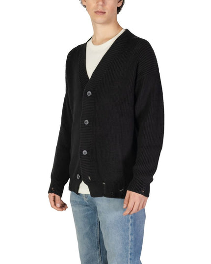 Underclub Black Cotton Cardigan