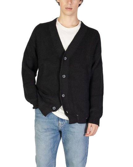 Underclub Black Cotton Cardigan